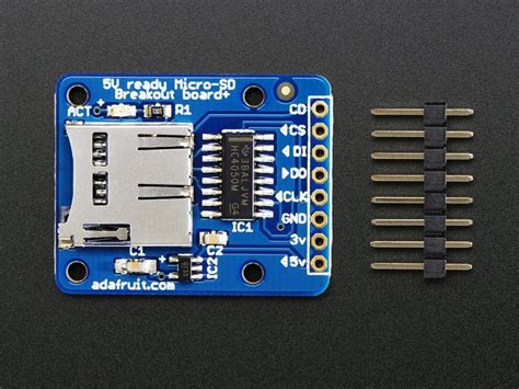 adafruit sd card reader Arduino